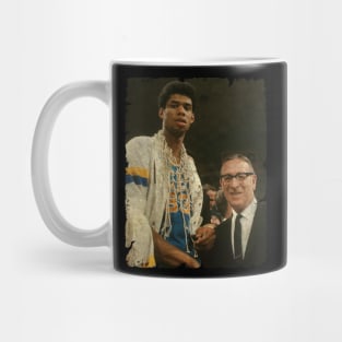 Kareem Abdul Jabbar with COACH Mug